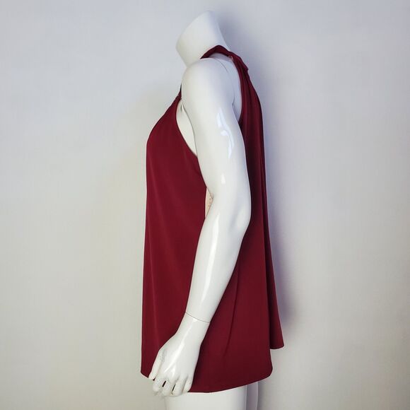 NEW Tempted Plus Size Maroon Beaded Tank - Picture 2 of 8